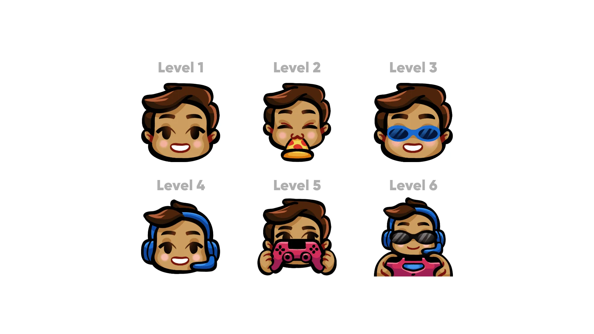 Chibi Boy Badges - Image 3