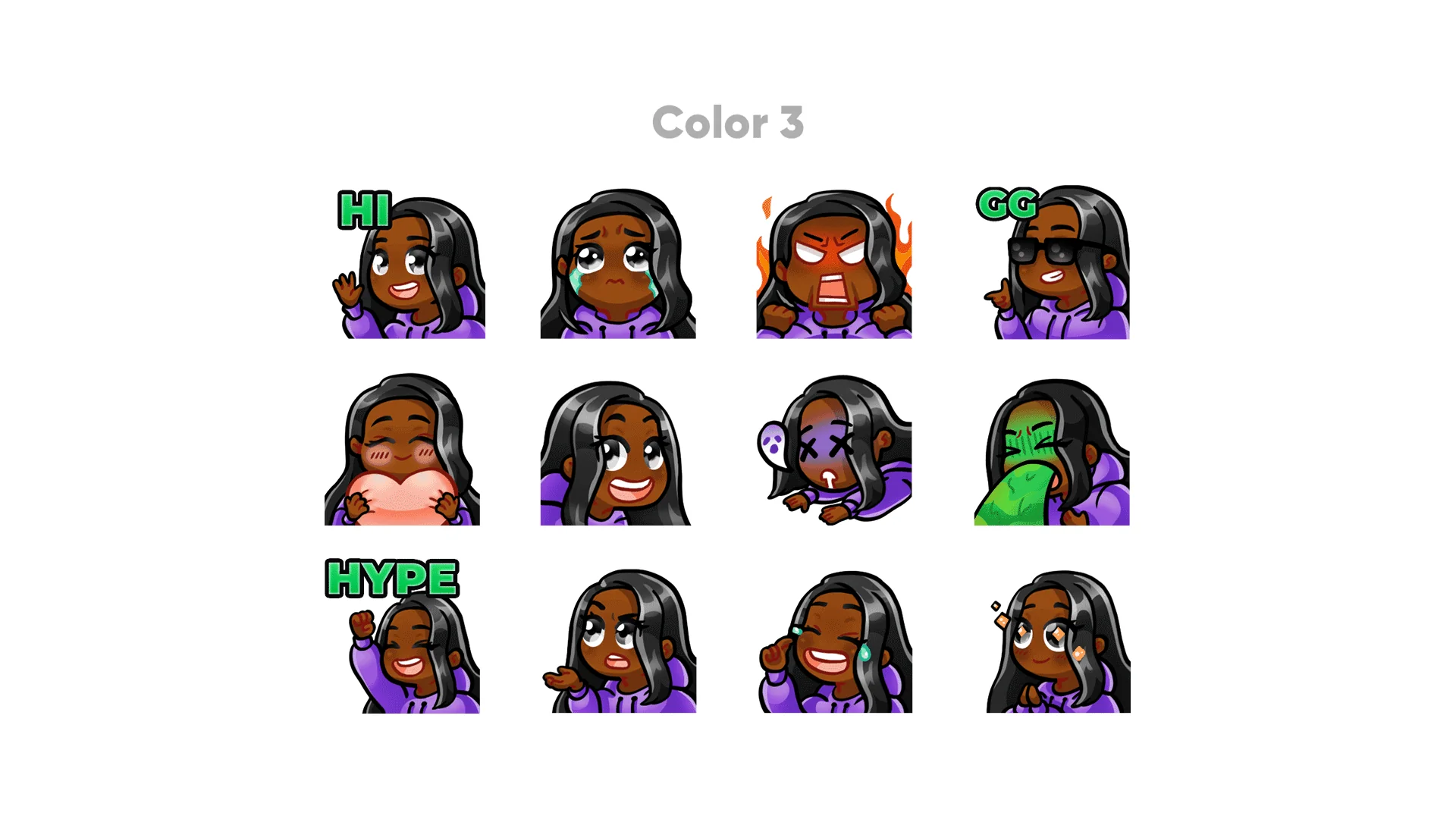 Chibi Girl Emotes - Image 4
