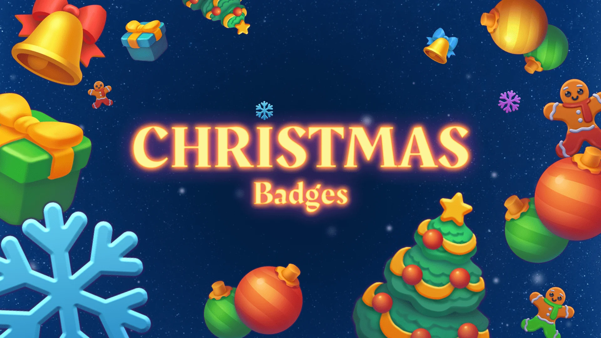 Christmas Badges