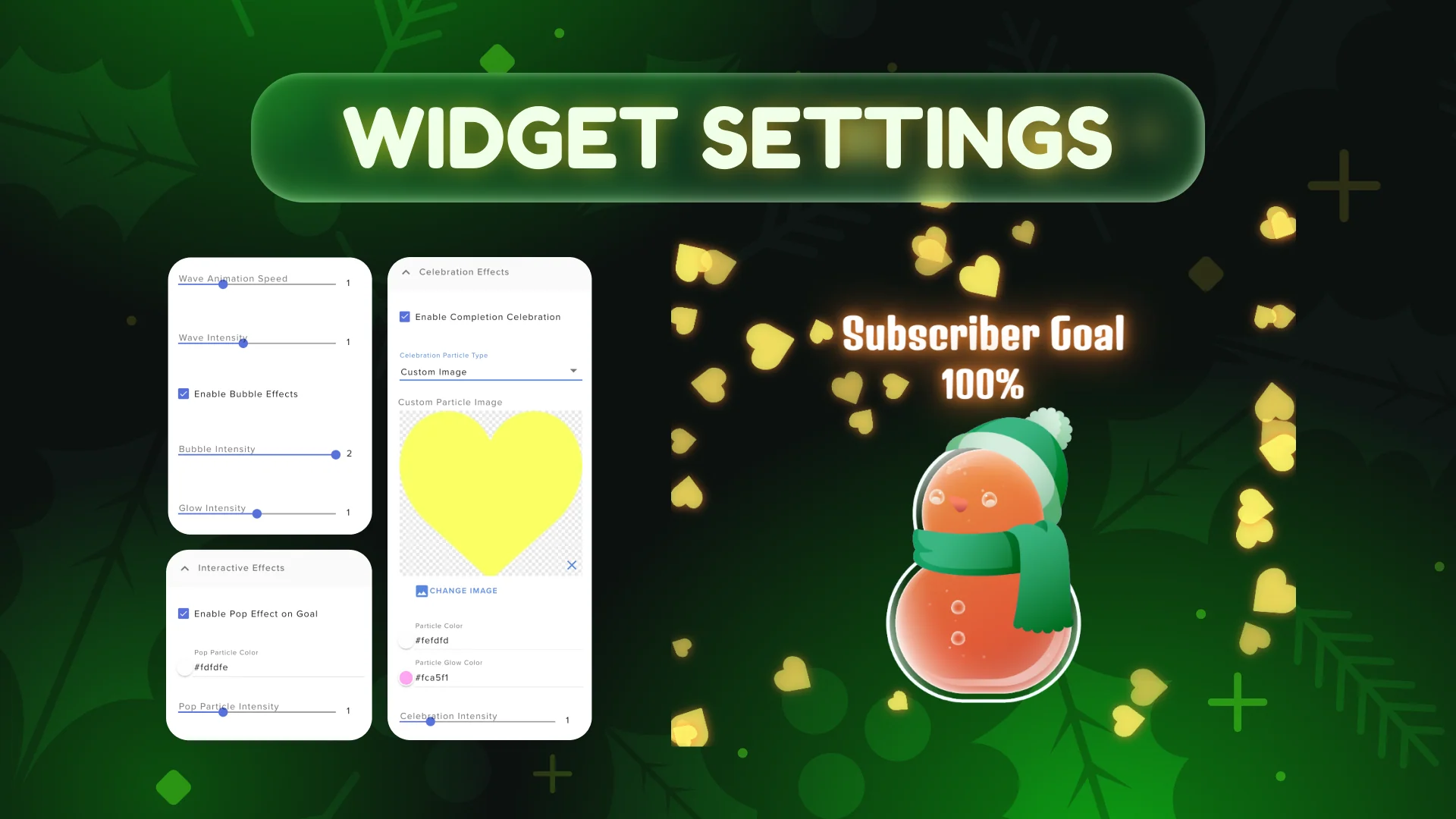 Cute Christmas Goal Widget - Image 3