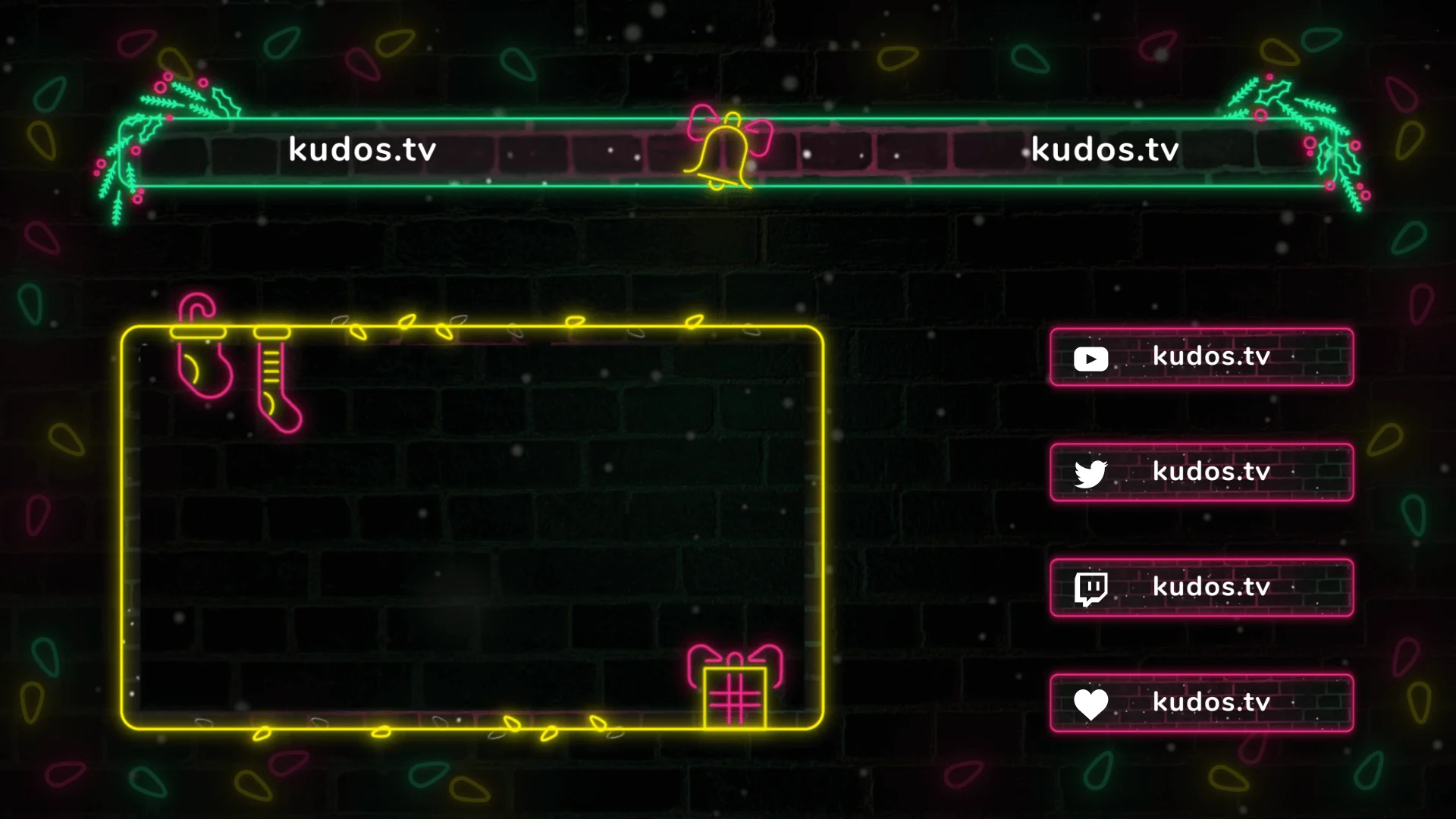 Christmas Lights Overlays