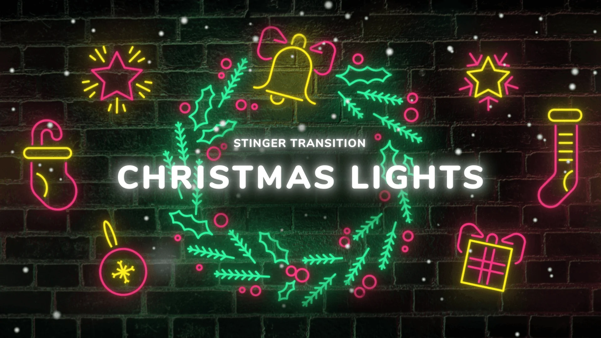 Christmas Lights Transition