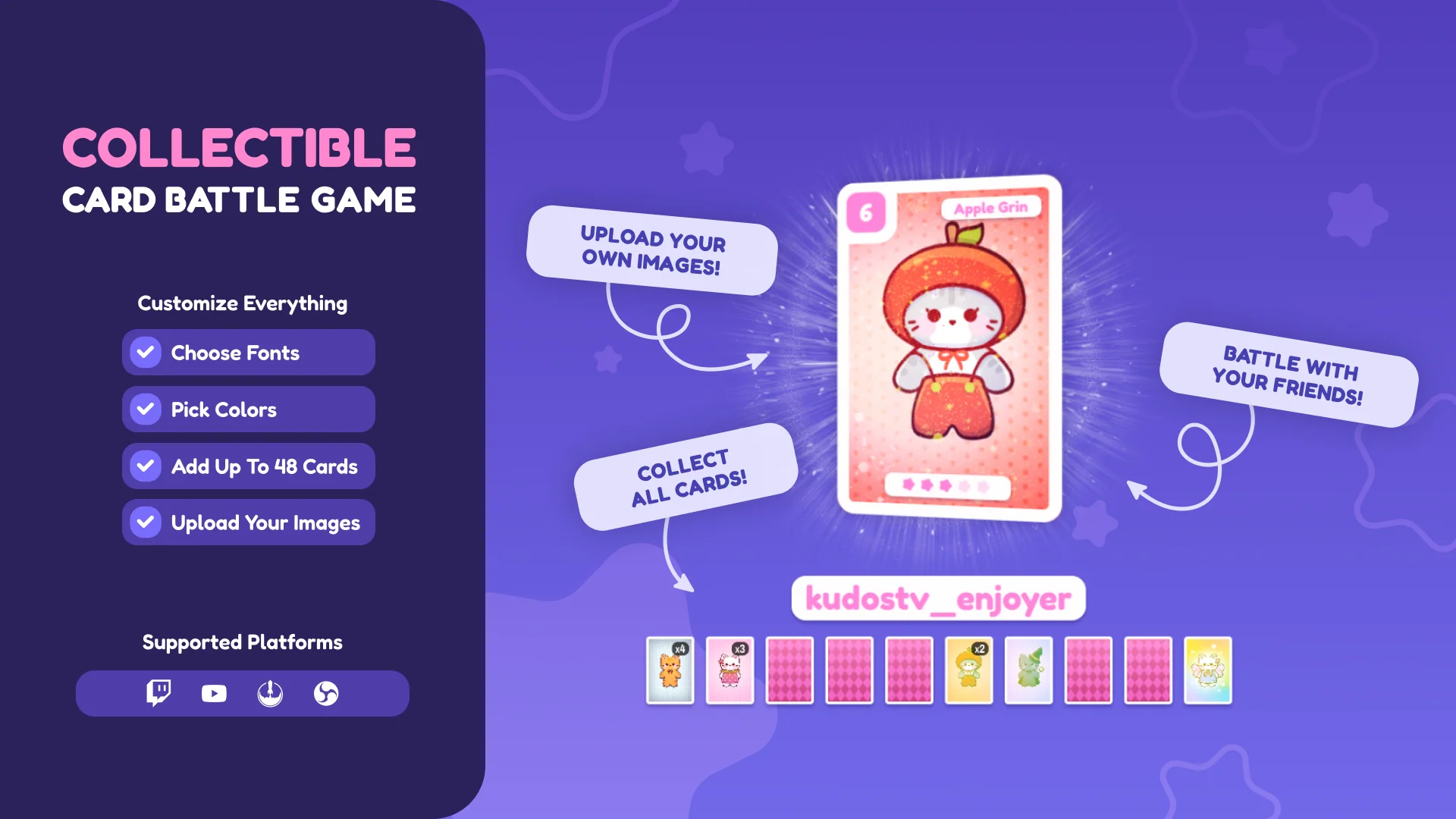 Collectible Card Battle Game