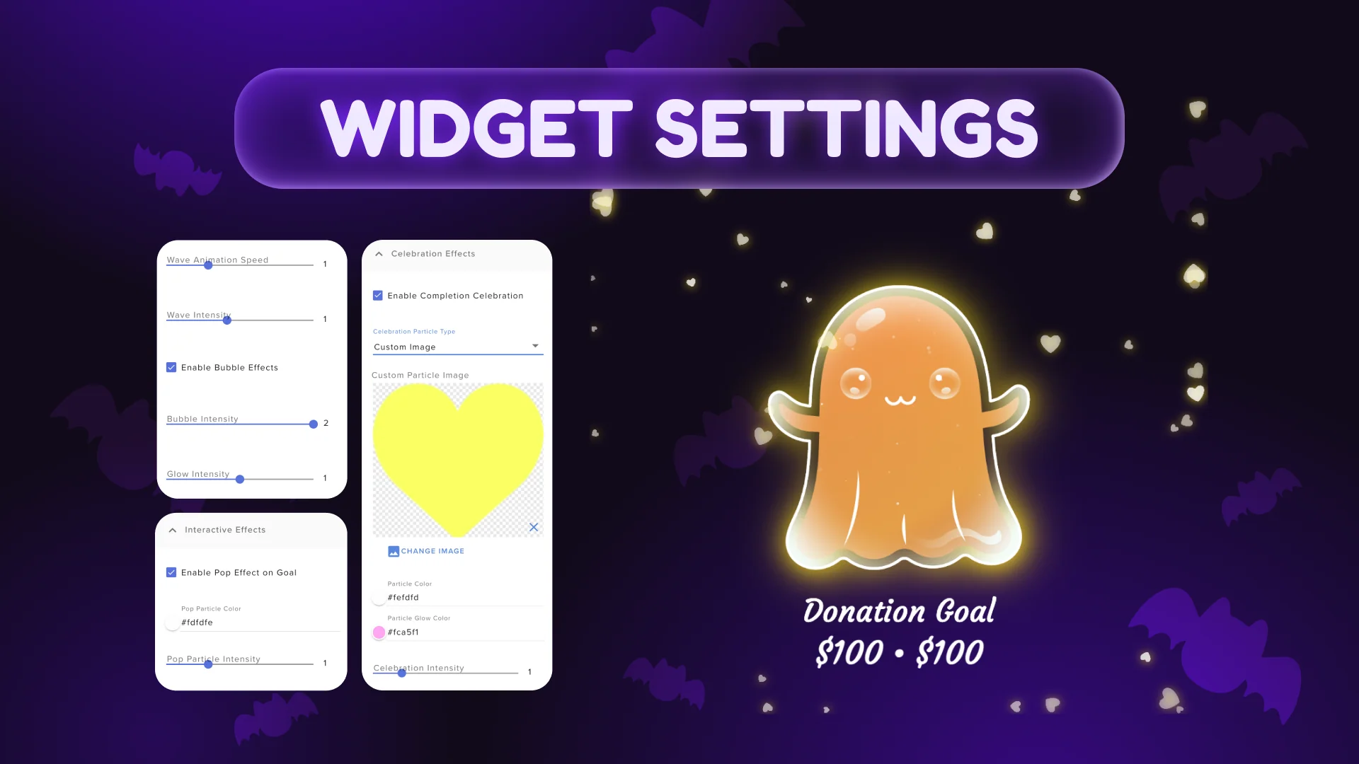 Cute Halloween Goal Widget - Image 2