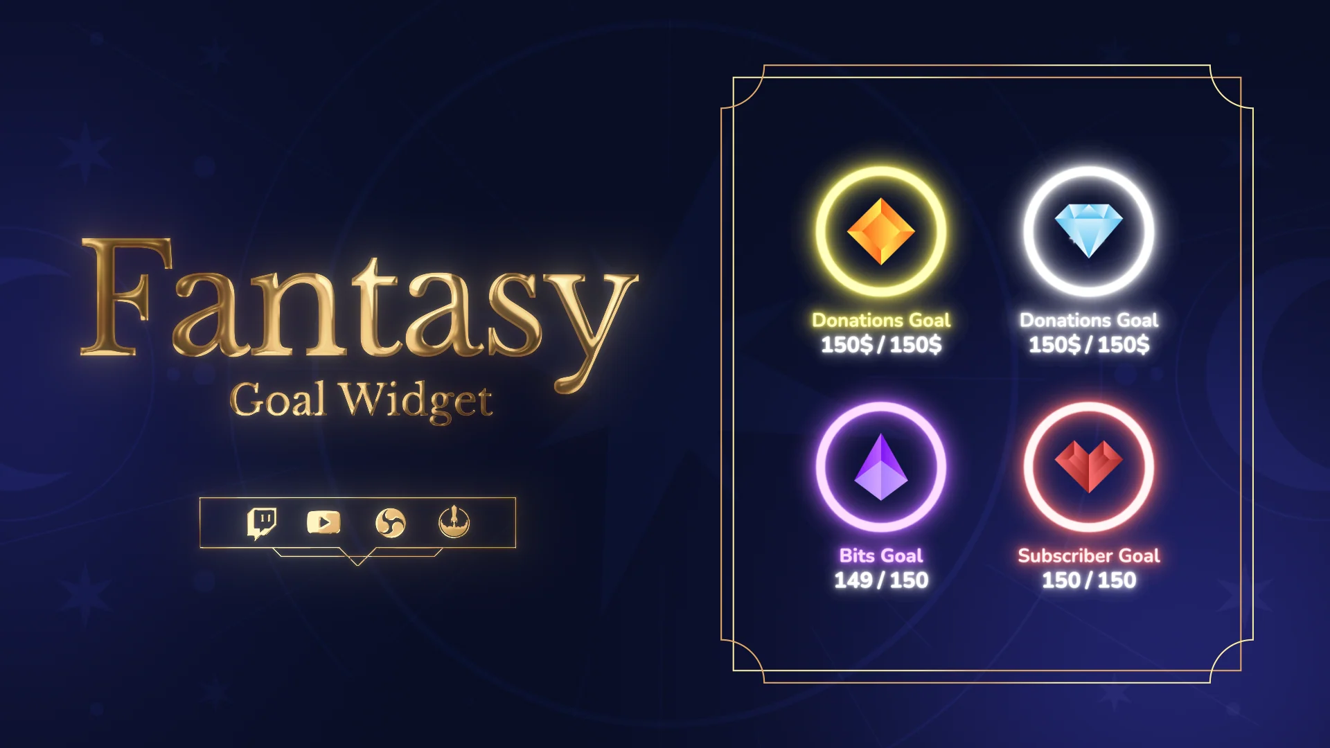 Fantasy Goal Widget