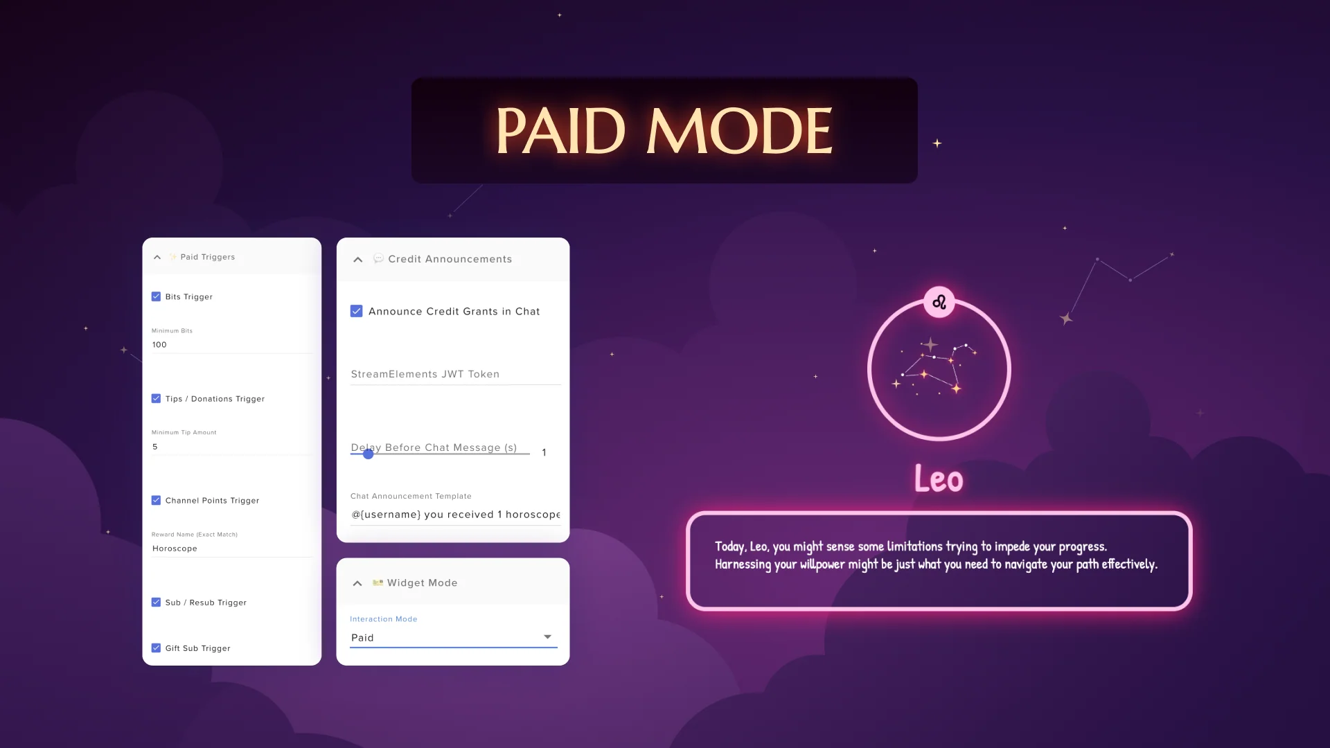 Horoscope Widget - Image 3