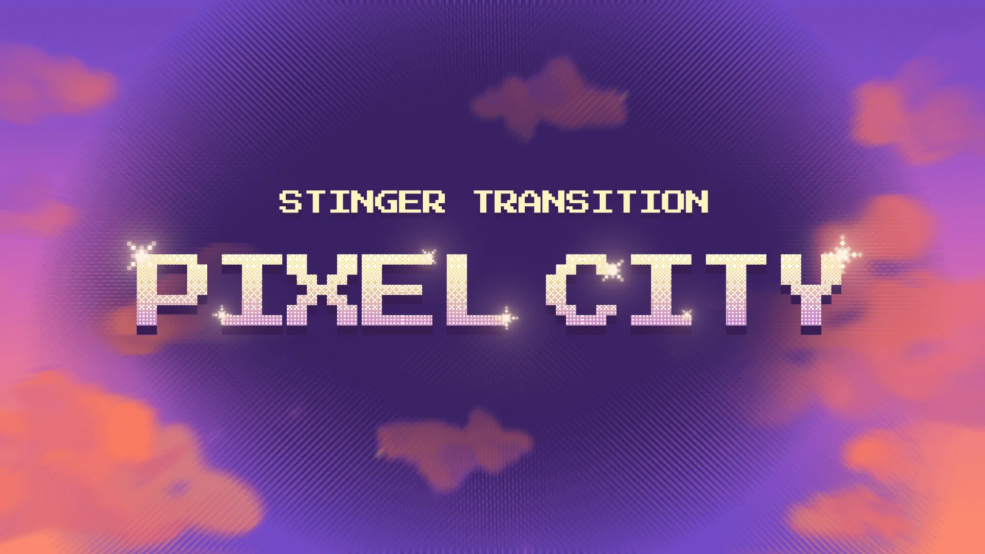 Pixel City Transition