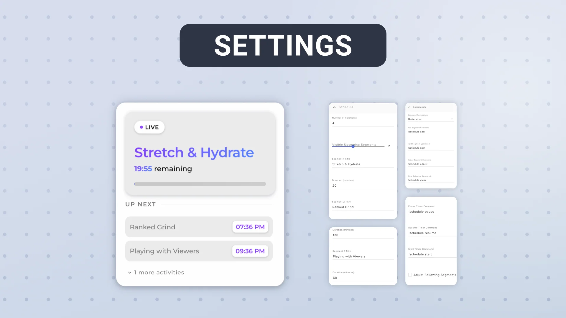 Interactive Stream Schedule Widget - Image 2